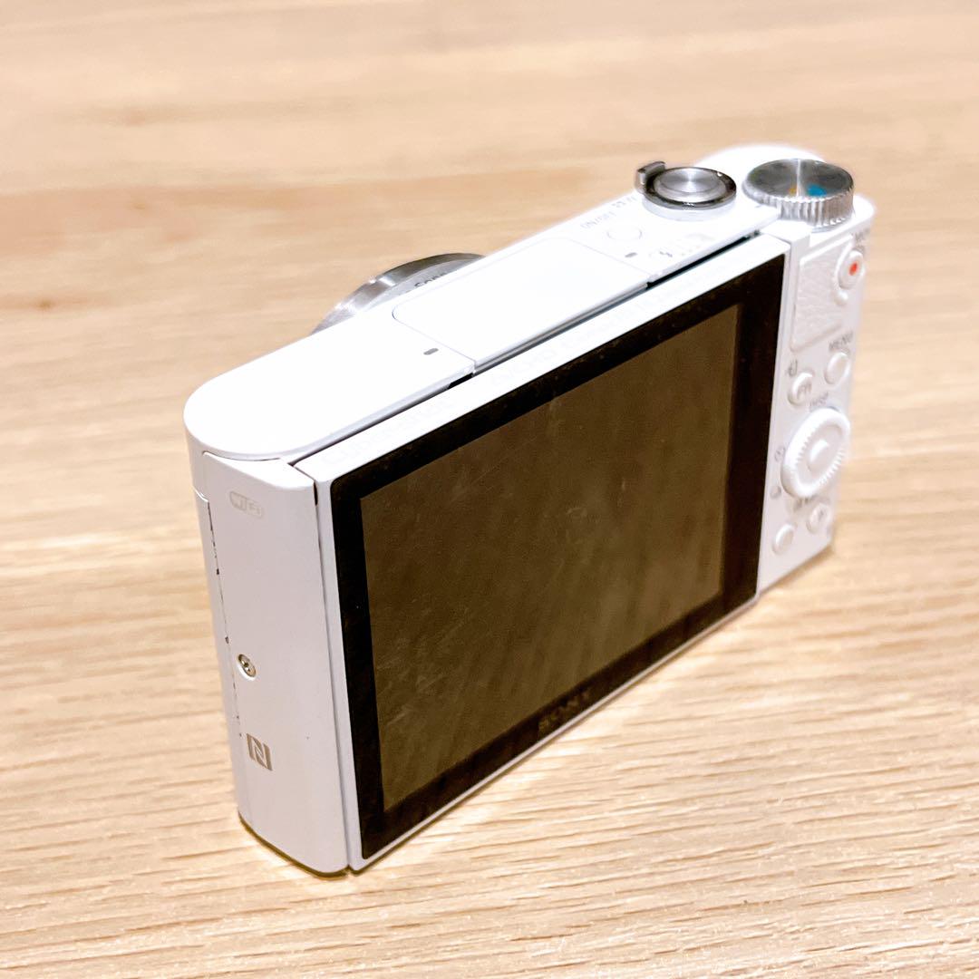 SONY DSC-WX500 デジタルカメラ ホワイト 30倍ズーム
