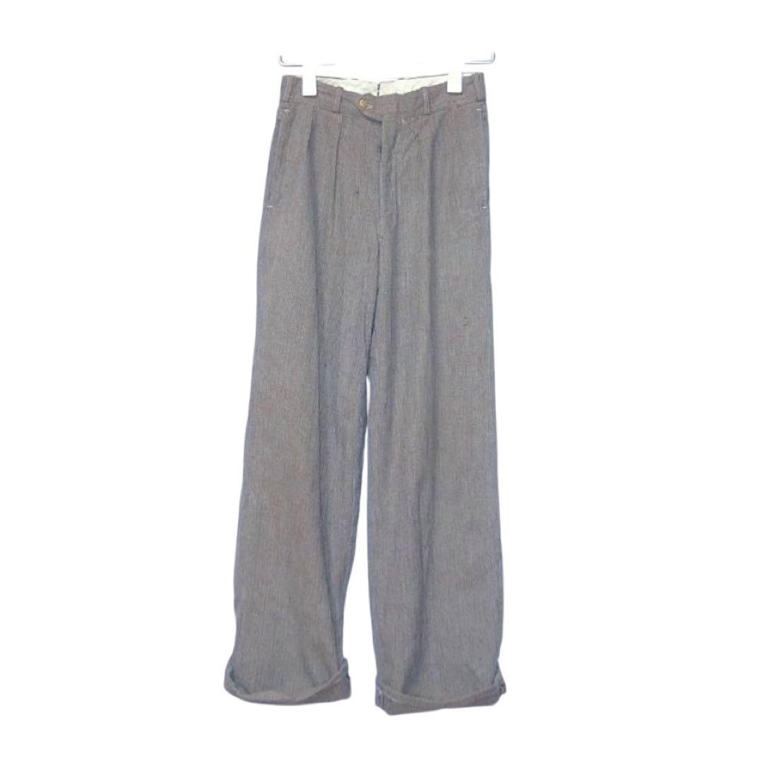 ▪️40’s【CINCH BACK】PANTS シンチバック アールデコ 40年代