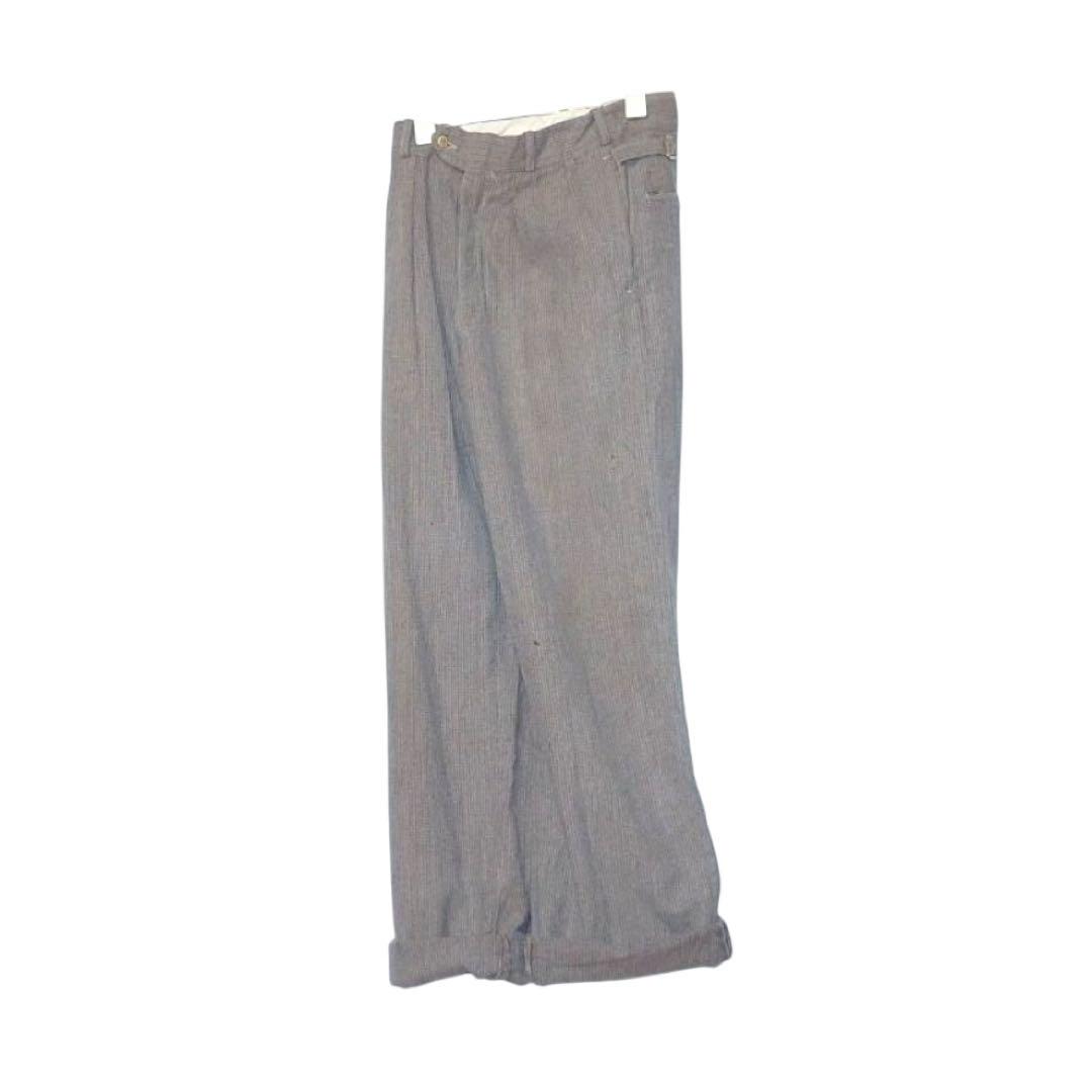 ▪️40’s【CINCH BACK】PANTS シンチバック アールデコ 40年代
