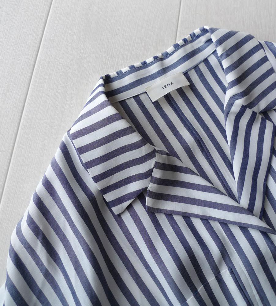 □専用□美品 イエナ 定価3,3万円 ストライプふんわりワンピース