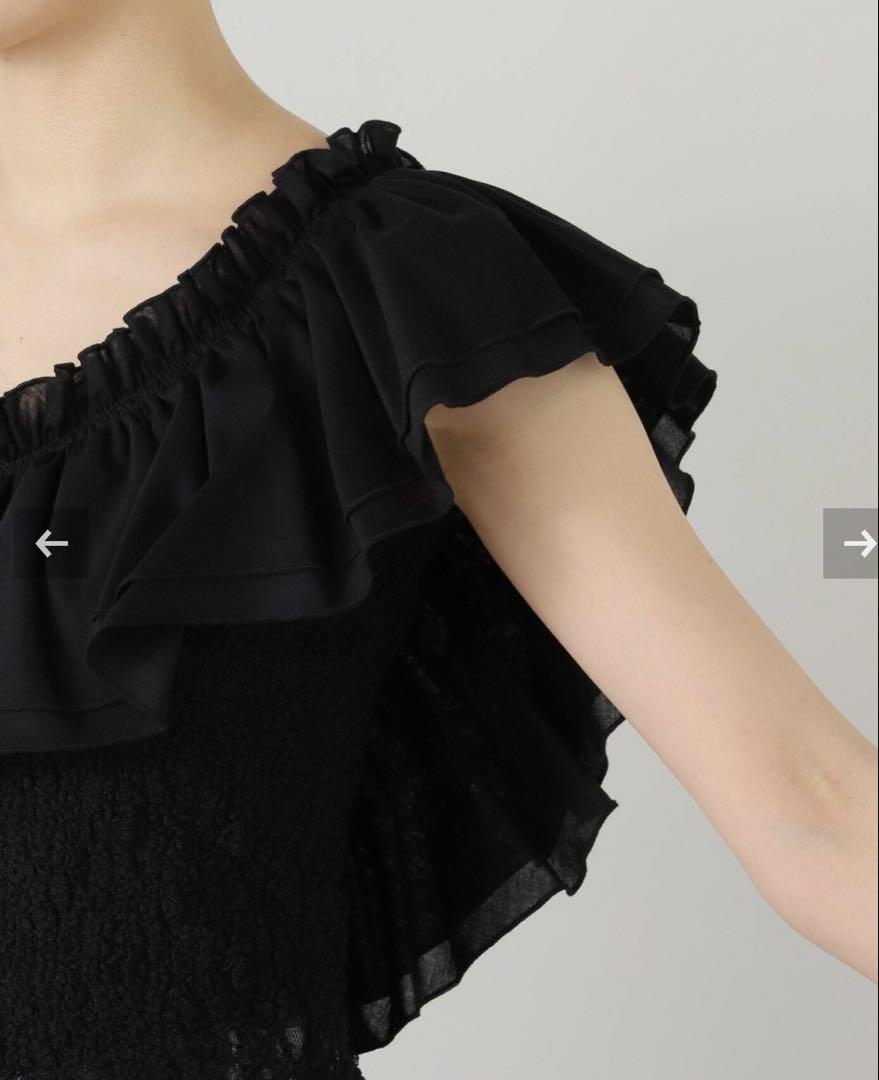 今季！！FUMIE=TANAKA / big frill lace cami