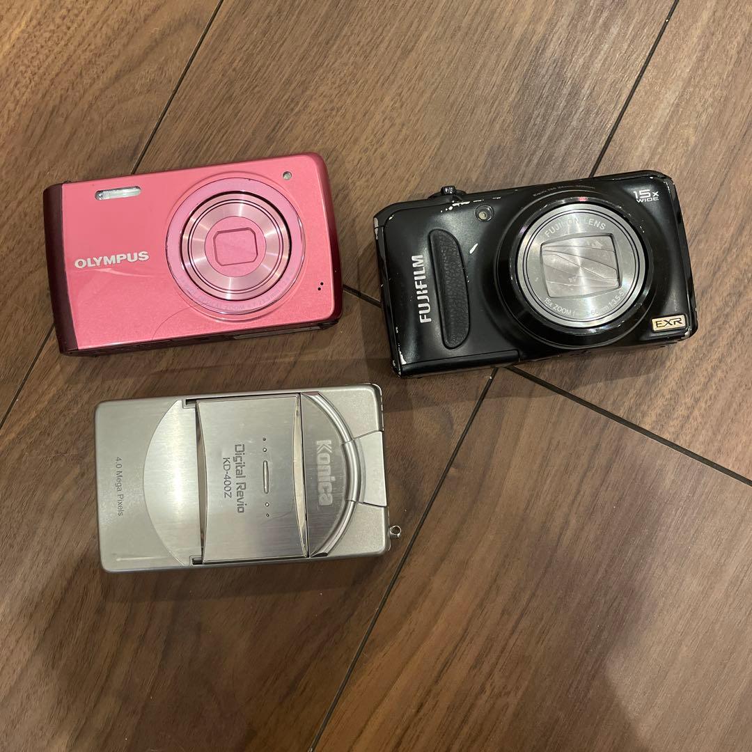 FUJI FILM F300EXR Olympus VH-410など3台セット 流行 68.0%OFF