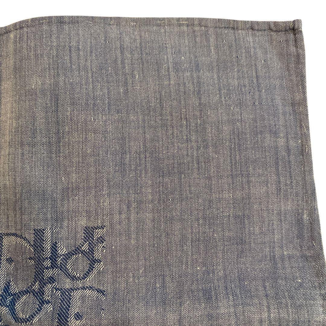 Dior ディオール ハンカチ ミニスカーフ トロッター ネイビー