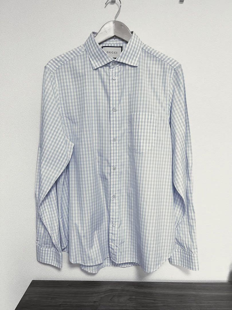 GUCCI チェックシャツ