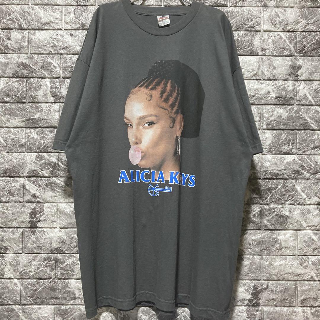 希少 ALICIA KEYS Tシャツ アリシアキーズ アリシア XXL 希少 ALICIA KEYS Tシャツ アリシアキーズ アリシア 2010 - メルカリ
