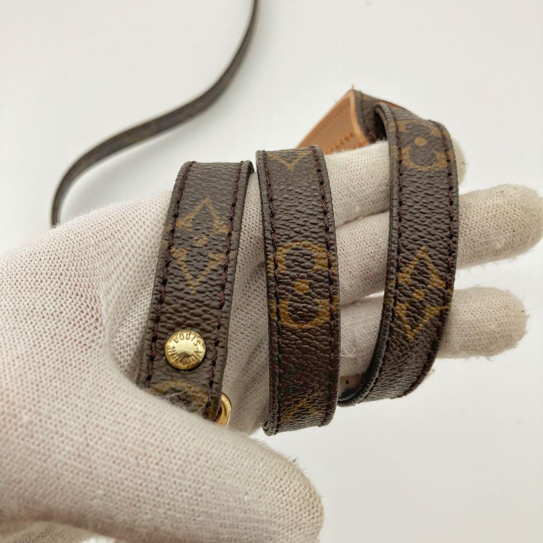 最前線の ルイヴィトン 美品 ショルダーストラップ 肩 ベルト モノグラム 小物