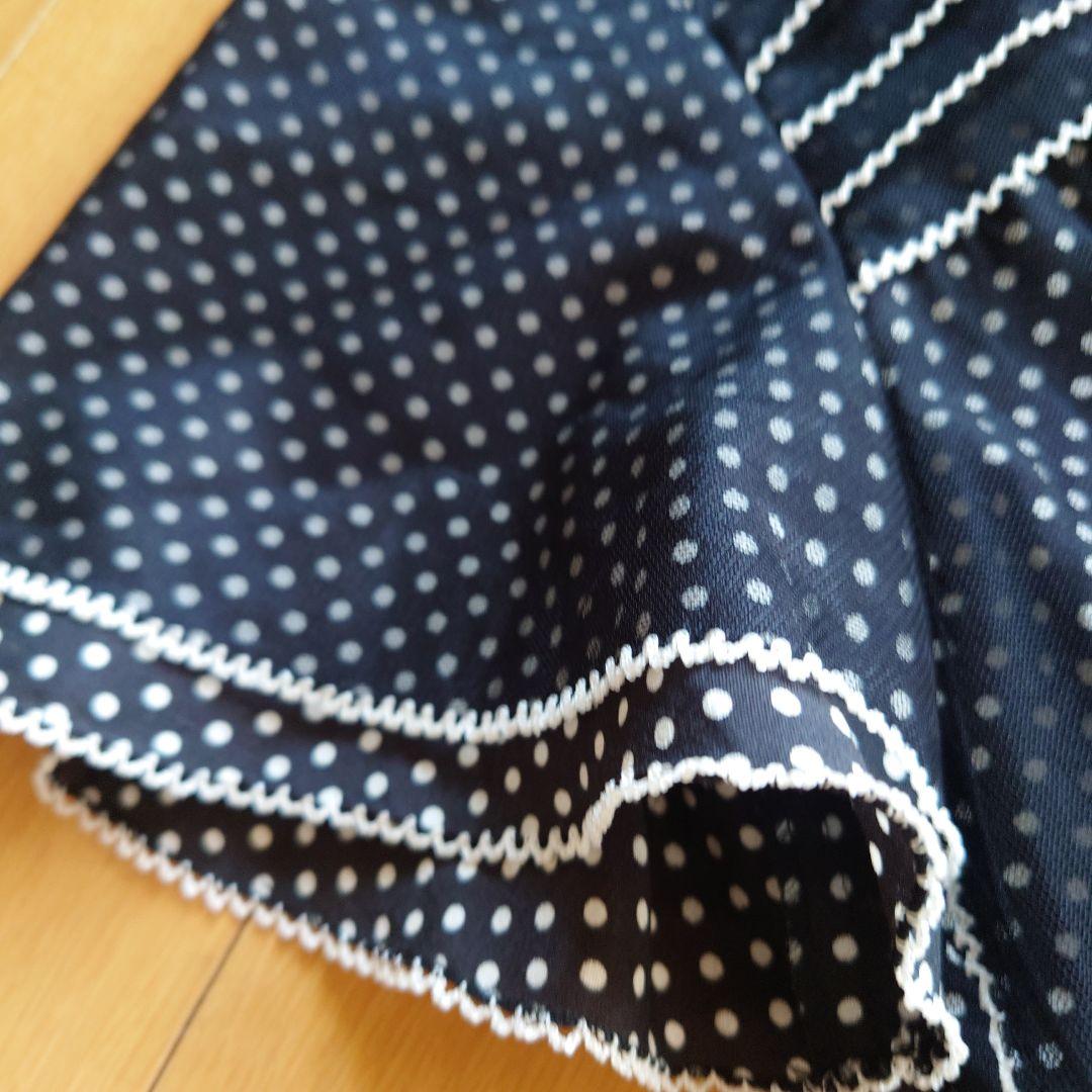 インゲボルグ✨豪華✨紗袷＆総刺繍ワンピース✨９✨黒✨美品