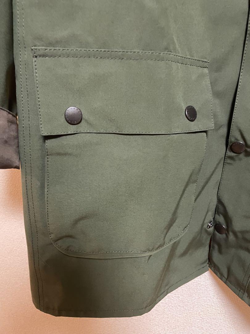 barbour バブアー　コート　ジャケット　 38 ノンオイル　ビームス