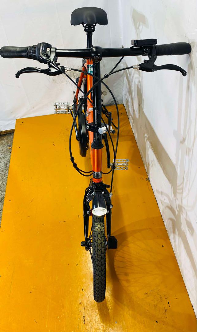 送料無料 条件付き パナソニック折り畳み式 前18/後20型 電動自転車中古