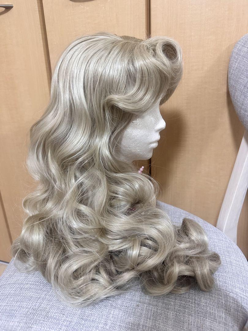 オーロラ姫ウィッグ　☆ディズニーハロウィン　Dハロ