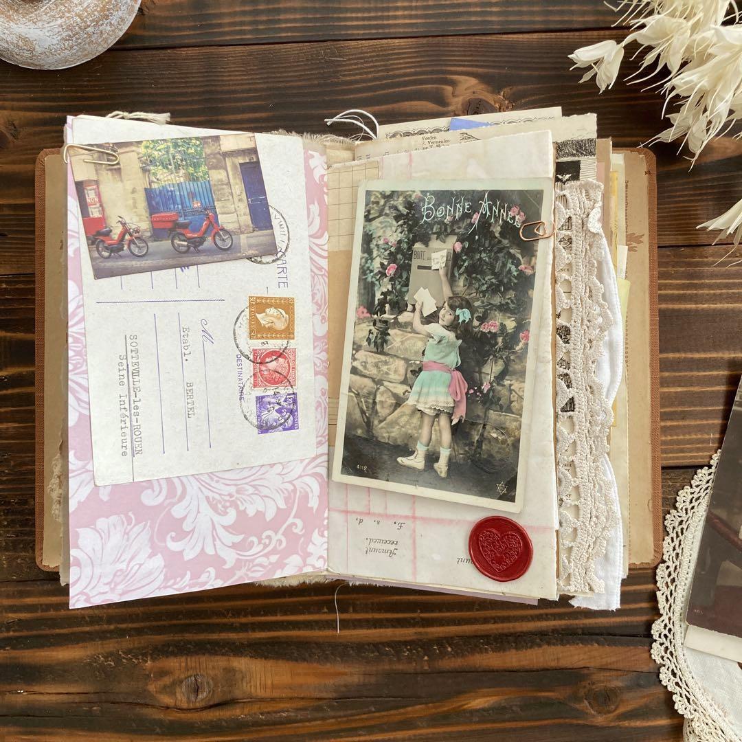 ★ジャンクジャーナル  junk journal★ 雑記帳 ★ ジャンクジャーナル junk journal ジャンクジャーナル雑記帳