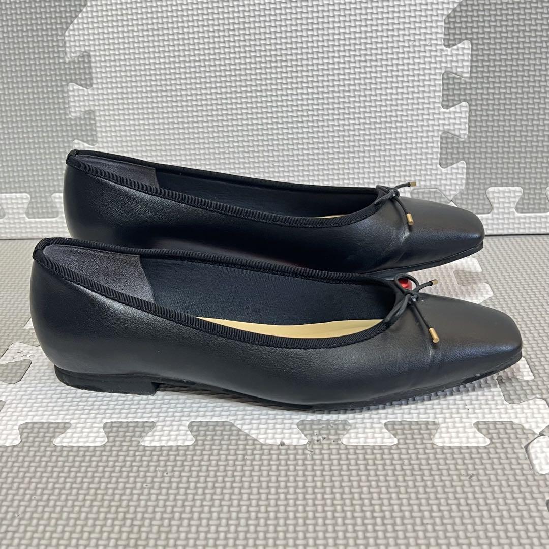 極美品✨LE TALON ルタロン バレエシューズ スクエアトゥ 23.5㎝
