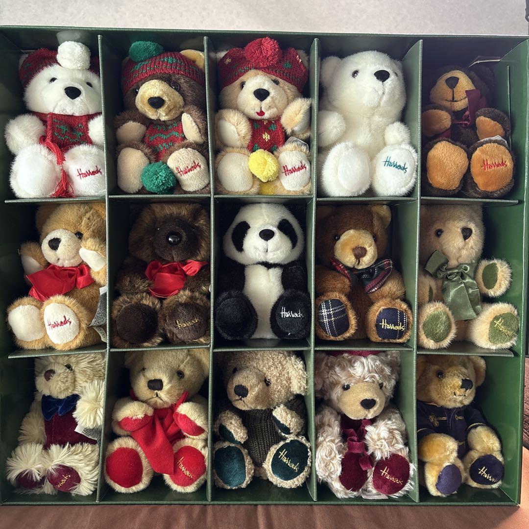 Harrods ぬいぐるみセット 15体入り