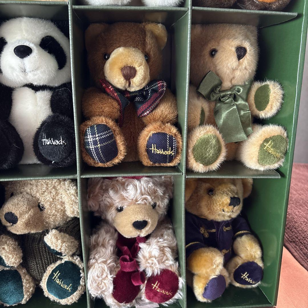 Harrodsのテディベア15体セット希望価格対応 Harrods - ハロッズ 15周年記念ベアー 15体セット イヤーベアの