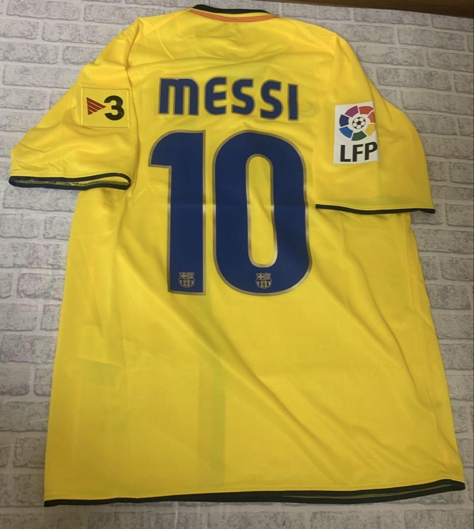【新品未使用】FCバルセロナアウェイユニフォーム　メッシ