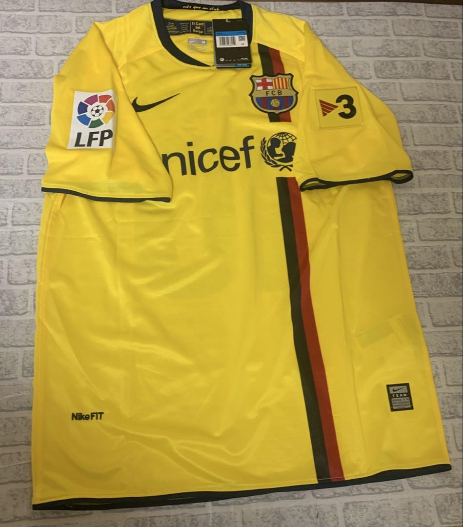 【新品未使用】FCバルセロナアウェイユニフォーム　メッシ