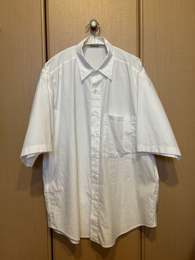 【美品】AURALEE 25SS Washed Finx Twill Shirt