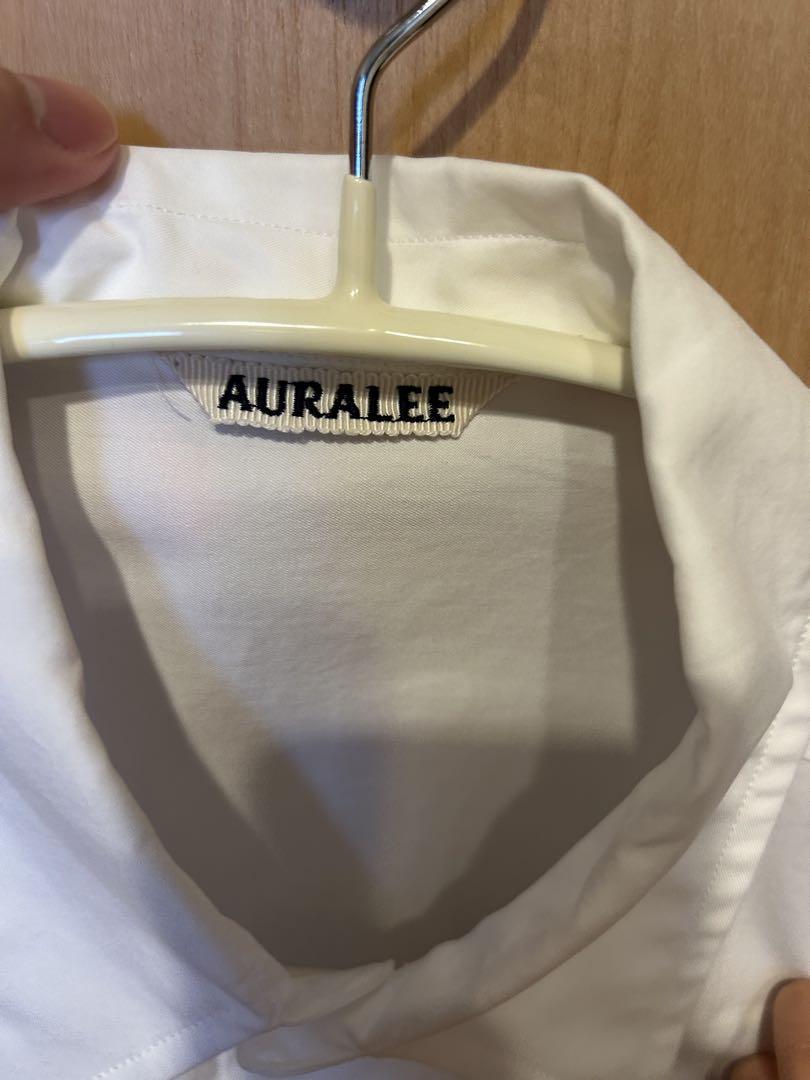 【美品】AURALEE 25SS Washed Finx Twill Shirt