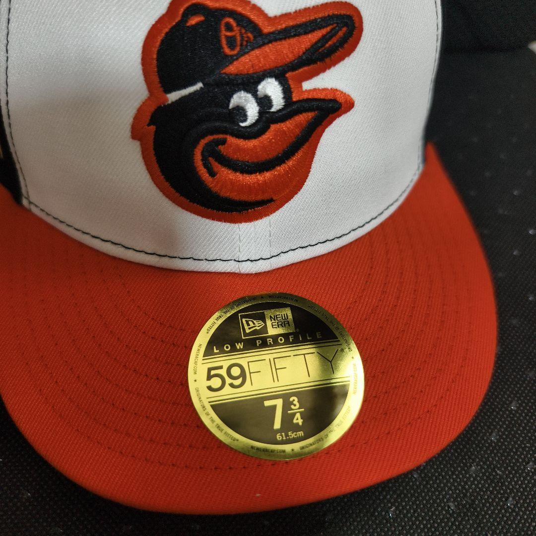 新品ニューエラ 59FIFTY ボルチモア・オリオールズ キャップ 7 3/4