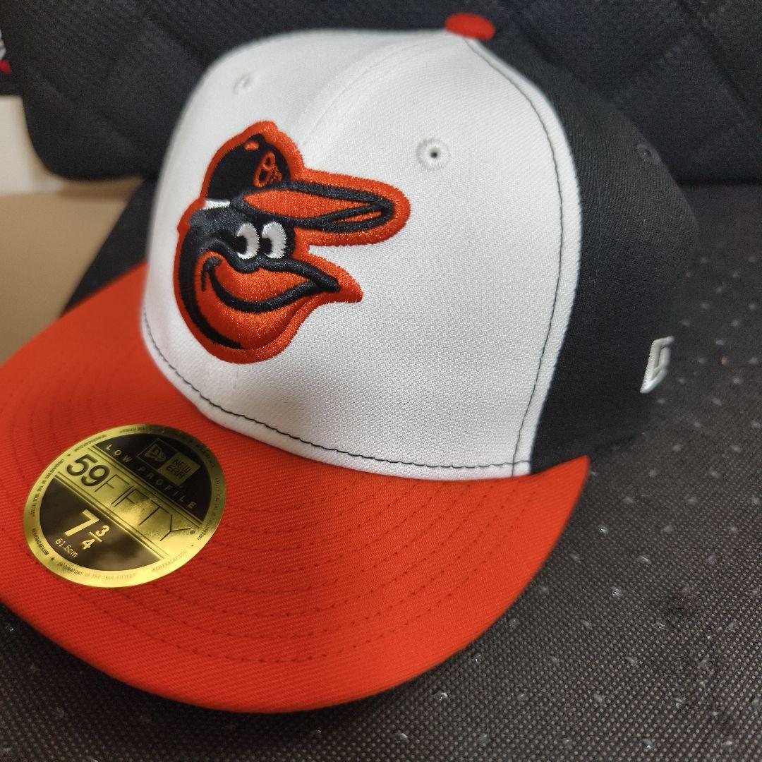 新品ニューエラ 59FIFTY ボルチモア・オリオールズ キャップ 7 3/4