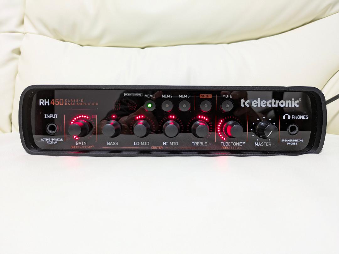 【美品】tc electronic RH450 専用ギグバッグ付き