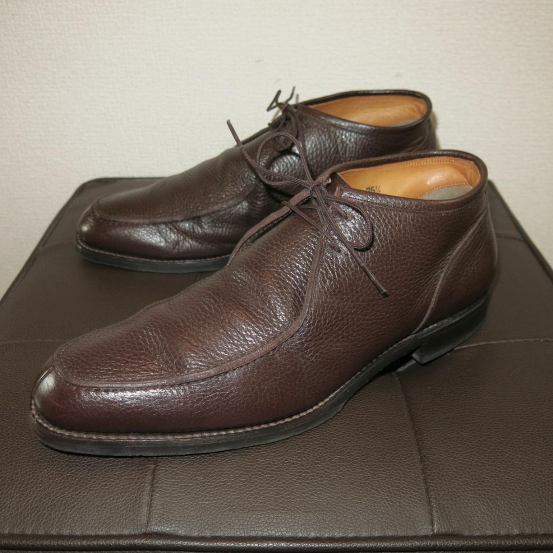 SCOTCH GRAIN スコッチ グレイン チャッカ ブーツ 25.5 レザー