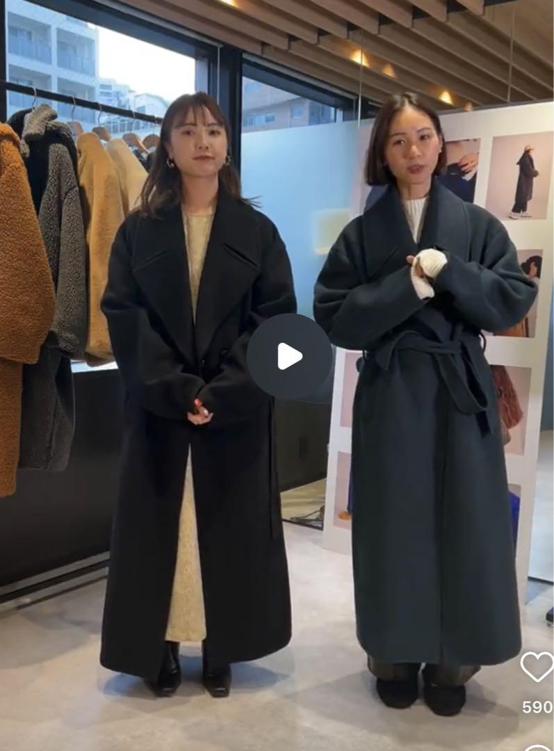 RANDEBOO Basic wool long coatお 得 な 通販 サイト