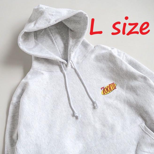 【700FILL】パーカー Jerry Logo アッシュグレイ L size