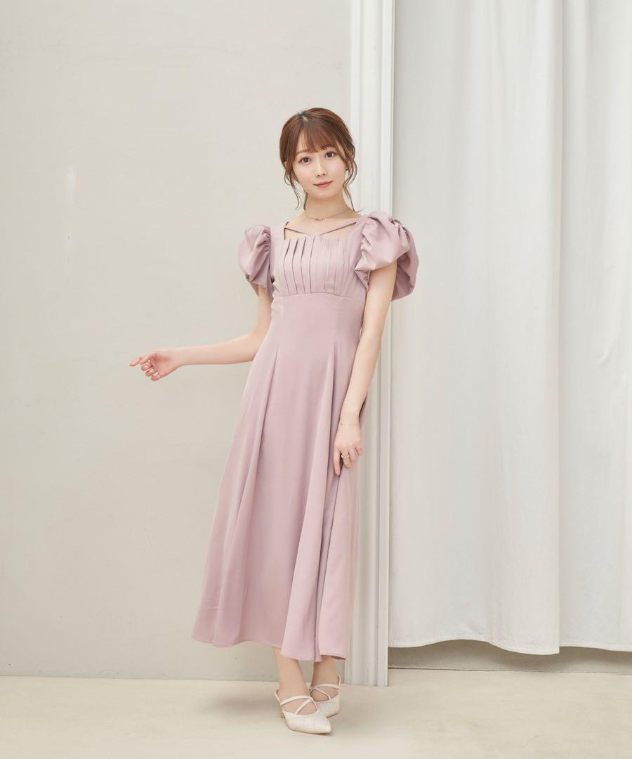 RoséMuse tack puffsleeve onepiece