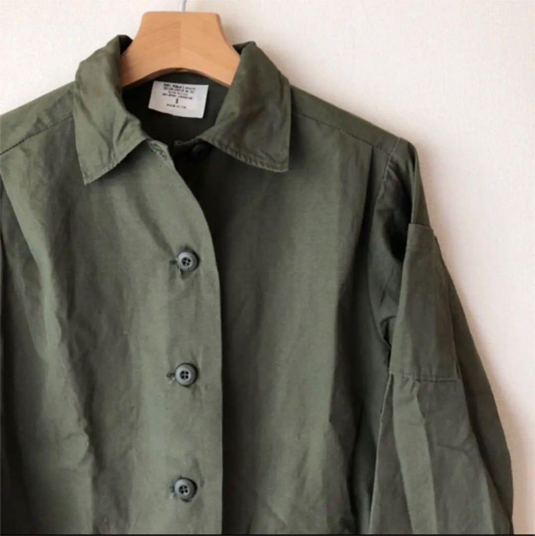 【デッドストック・レディース】70s US Army ナム ジャケット 米軍 【デッドストック・レディース】70s US Army ナム ジャケット 米軍