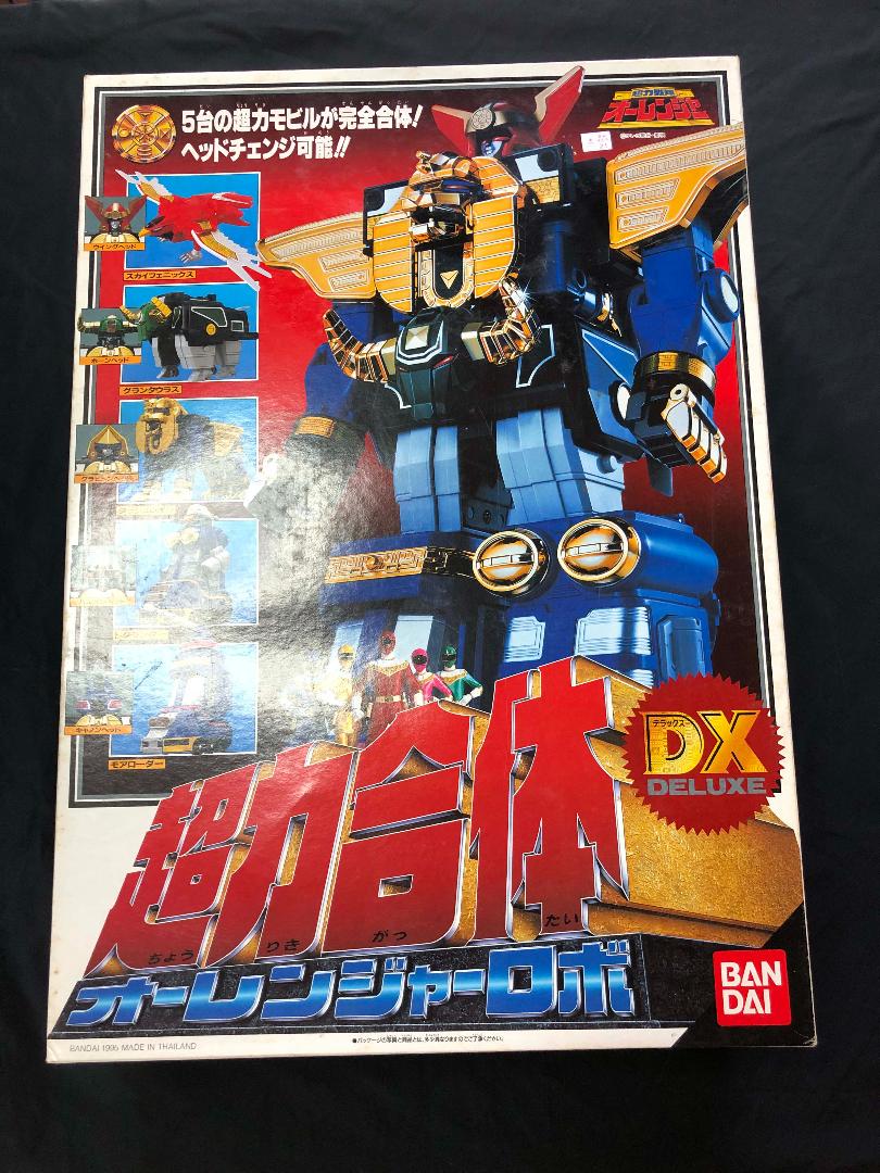 超力戦隊オーレンジャー DXオーレンジャーロボ シール未使用品