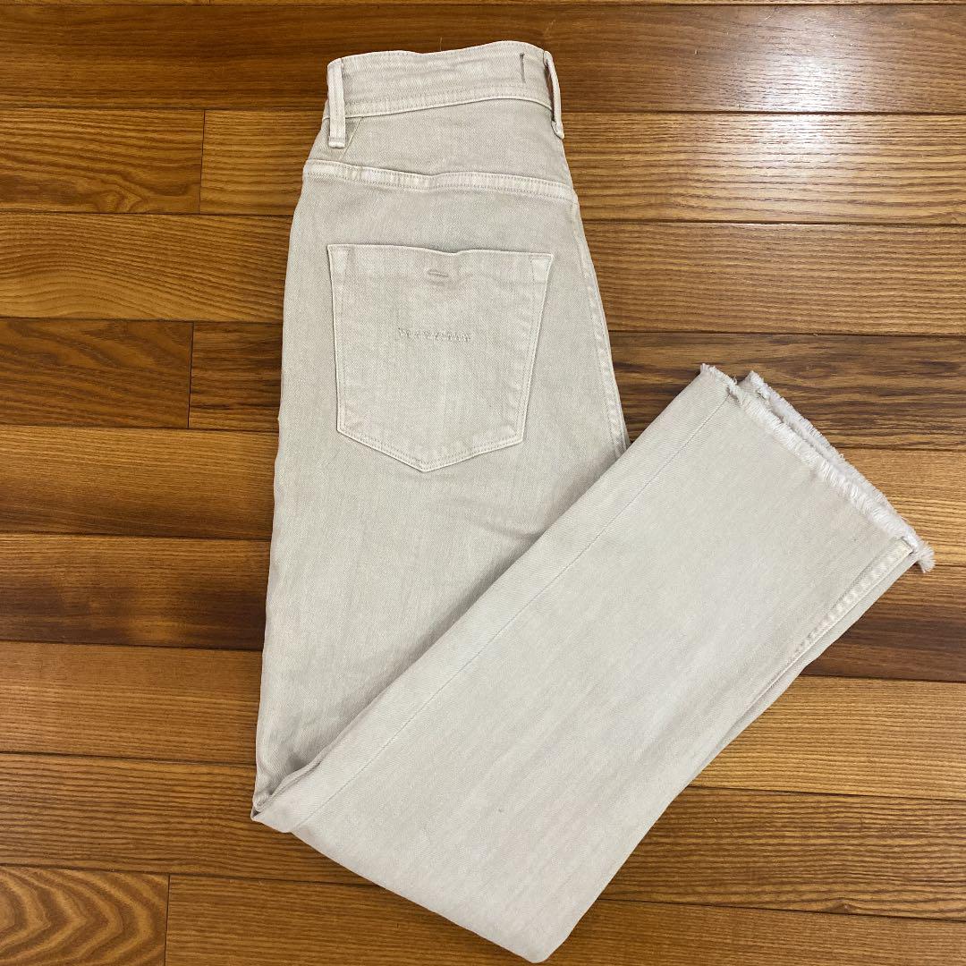 最安値格安 YANUK High Waist ANNETTE サンド アネット 23 PNj3E-m21664041815 爆買い特価