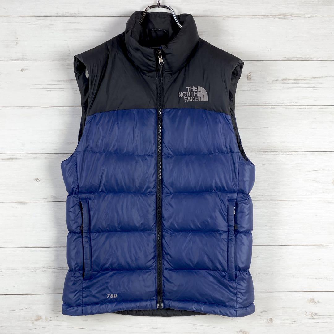 THE NORTH FACE ロゴ 刺繍 700FP ヌプシ ダウン ベスト