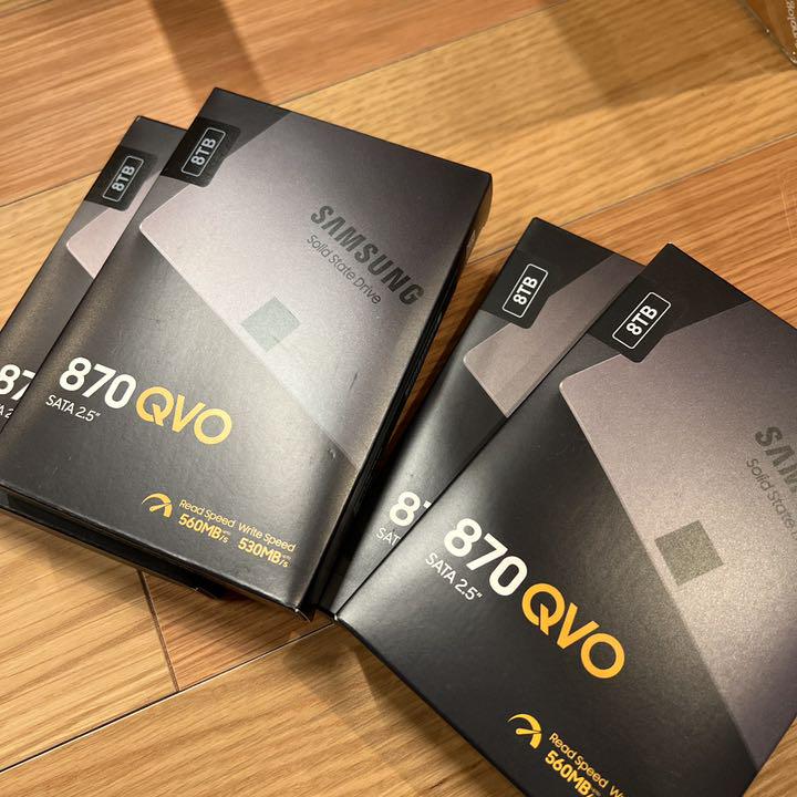 カメラ◫ 新品Samsung 870QVO 8TB SSD MZ-77Q8T0B ③ qeuAZ-m21665515791 ⑰わったため
