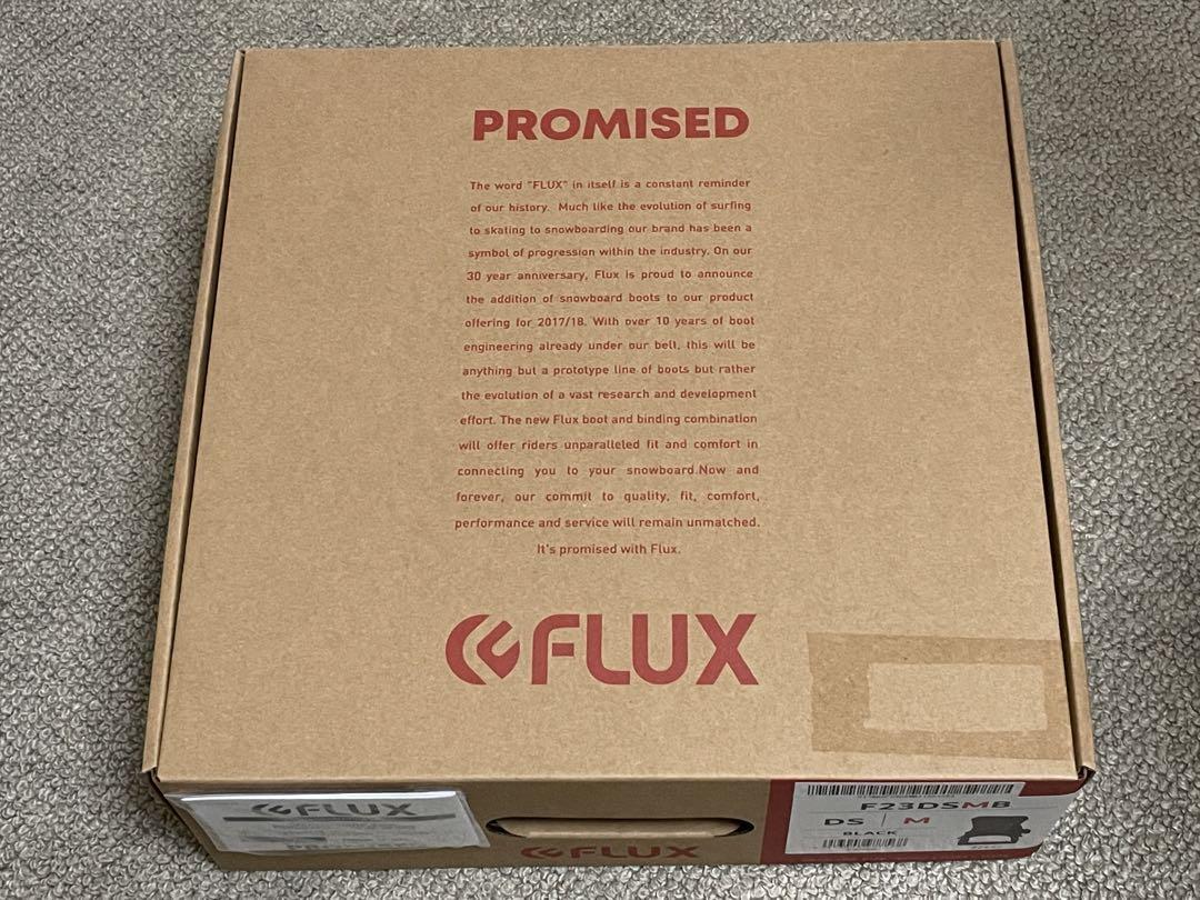 FLUX DS ビンディング Mサイズ ブラック 黒 22-23モデル