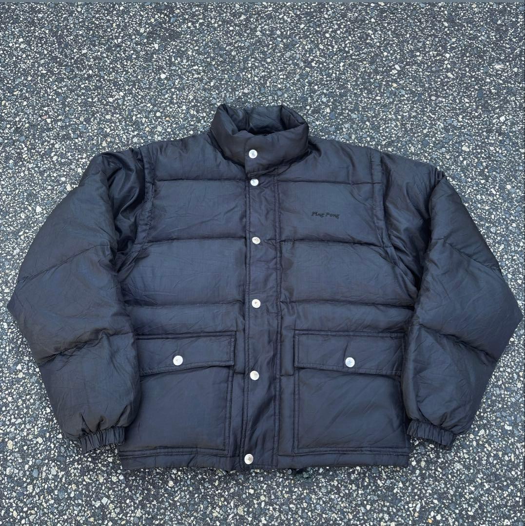 セントアンドリュース　ダウンジャケット　ダウンベスト　2way ブラック　S セントアンドリュース ダウンジャケット ダウンベスト 2way ブラック S