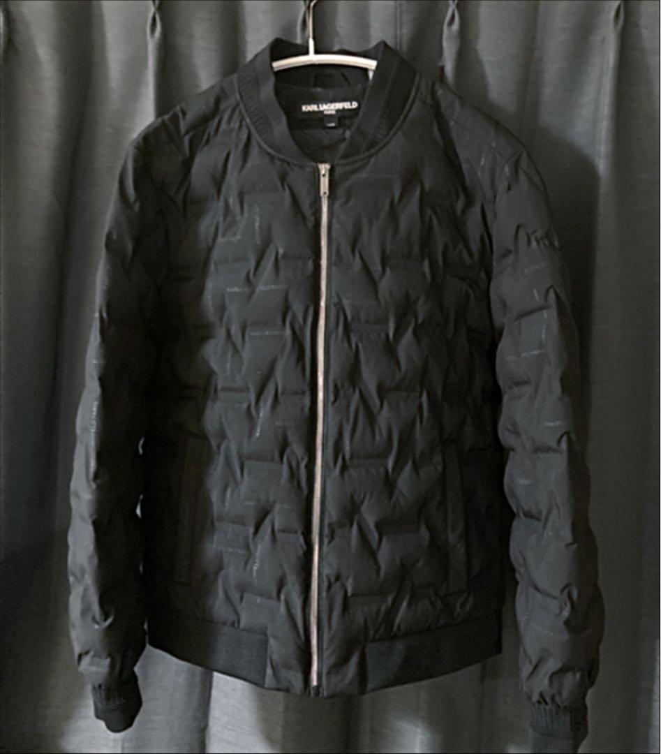 低価 KARL キルティング ロゴ ブルゾン guWDa-m21669637058 LAGERFELD カールラガーフェルド 低価超激得