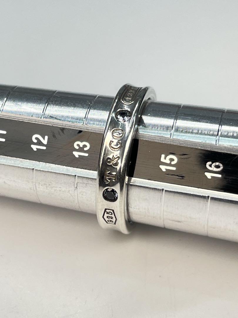 Tiffany & Co. (ティファニー)ブラックストーンシルバーリング