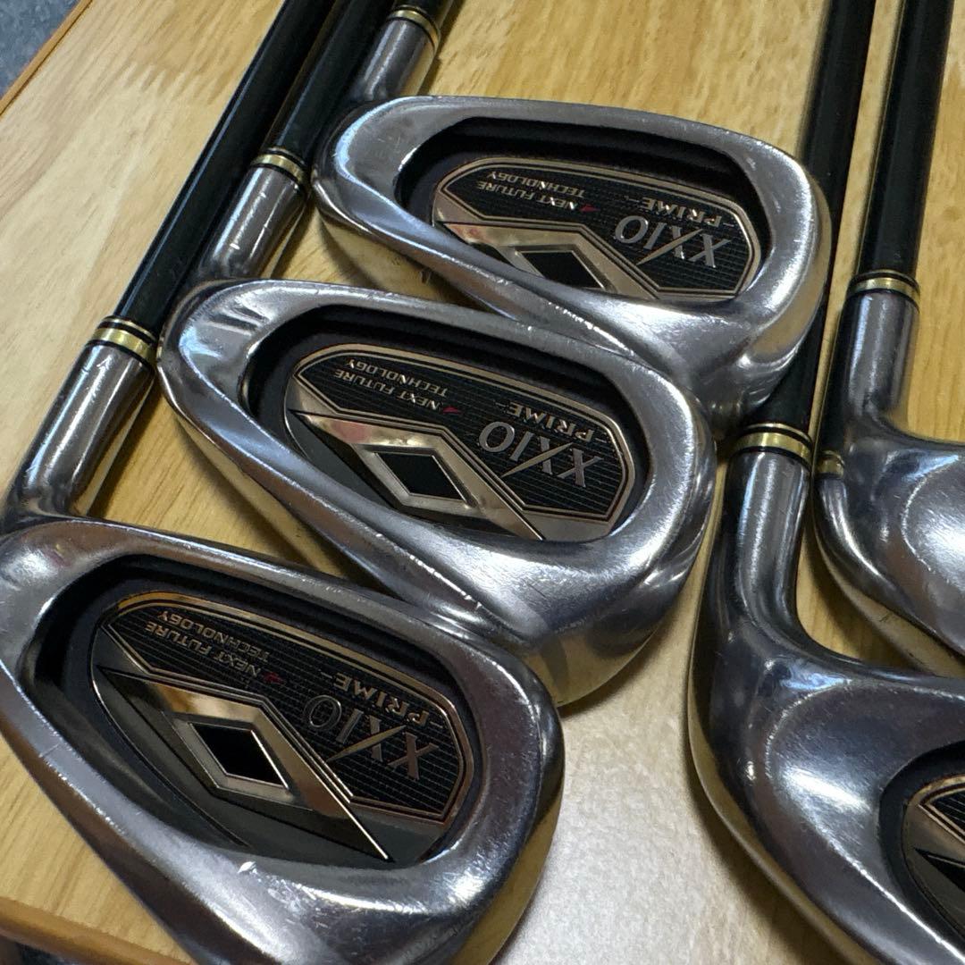 XXIO プライムSP-７００　SR アイアンセット 6 7 8 9 P パター