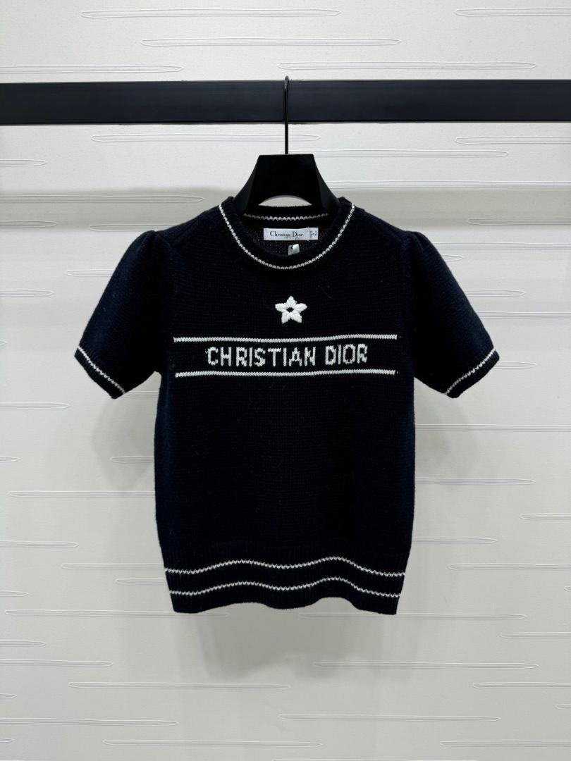 CHRISTIAN DIOR 半袖ニット