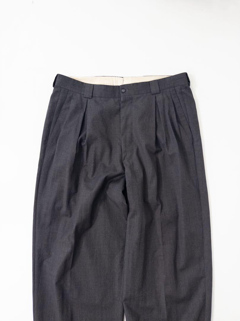 90s GIORGIO ARMANI イタリア製 サマーウールスラックス 古着