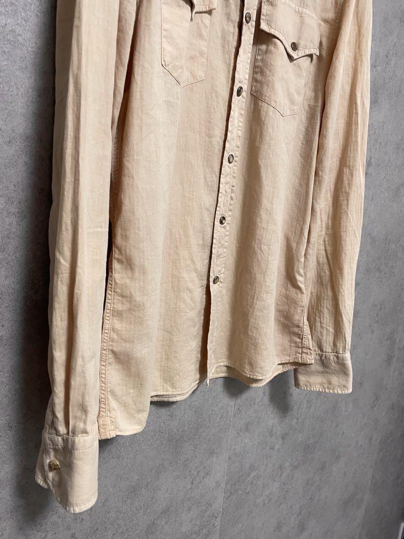 【Brunello Cucinelli】ウエスタンドレスシャツ S