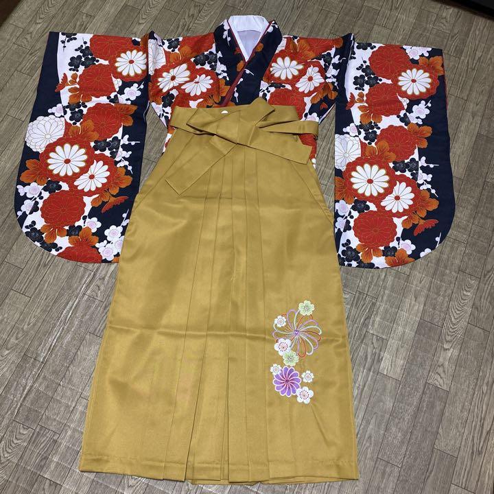 ぜんまい紬 着物 袷 高級 絞り 淡茶オレンジ 裄68 L 新古品 sn664