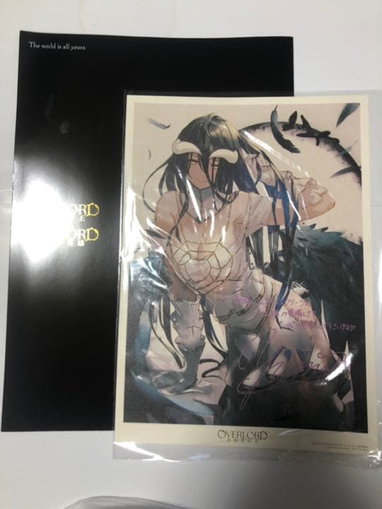 キャラクターグッズ 劇場版オーバーロード パンフ 特典ポートレート アルベド 原由実 So Bin キャラクターグッズ 劇場版オーバーロード パンフ 特典ポートレート アルベド 原由実 So Bin