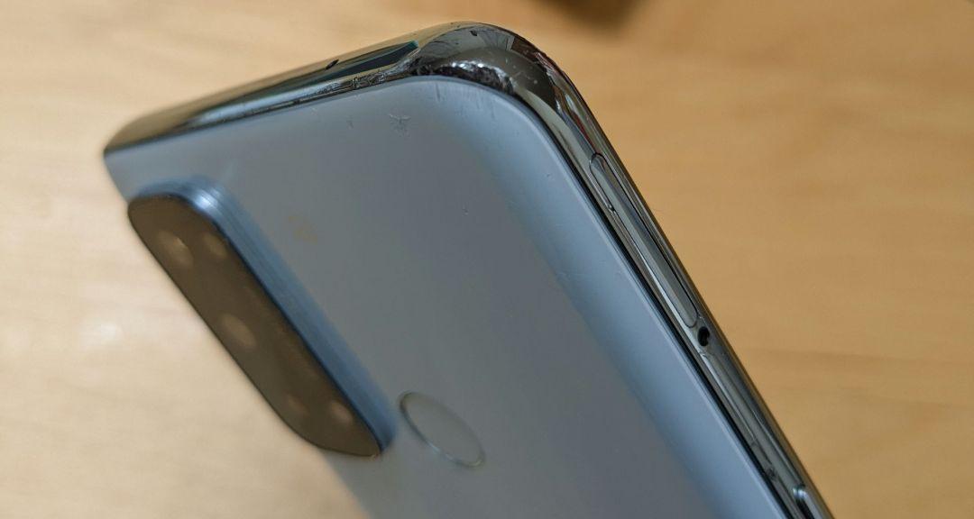 SIMフリー OPPO Reno5 A アイスブルー [画面割れ] SIMフリー OPPO Reno5 A アイスブルー [画面割れ]