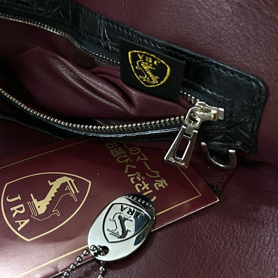 新品 定60万 レザージュエルズ 最高峰 クロコダイル A4可 2wayバッグ 新品 定60万 レザージュエルズ 最高峰 クロコダイル A4可 2wayバッグ