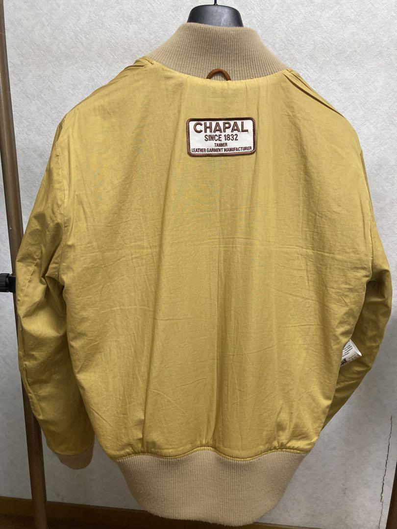 chapal シャパル　レザーブルゾン