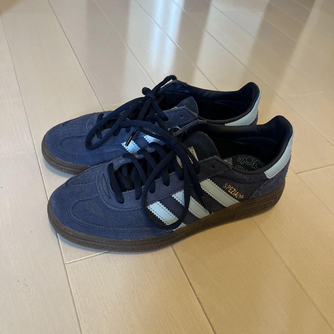 adidas spezial 23.5 ネイビー ライトブルー