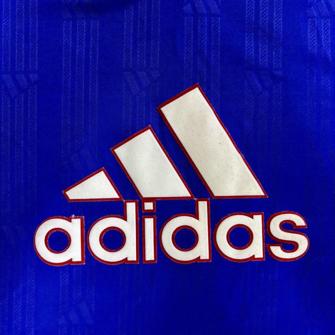 90s old adidas アディダス ゲームシャツ XO パフォーマンスロゴ