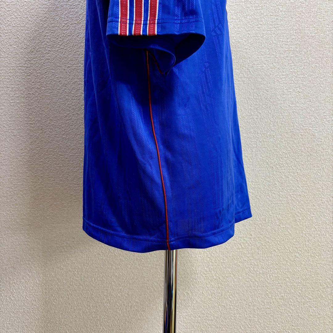 90s old adidas アディダス ゲームシャツ XO パフォーマンスロゴ